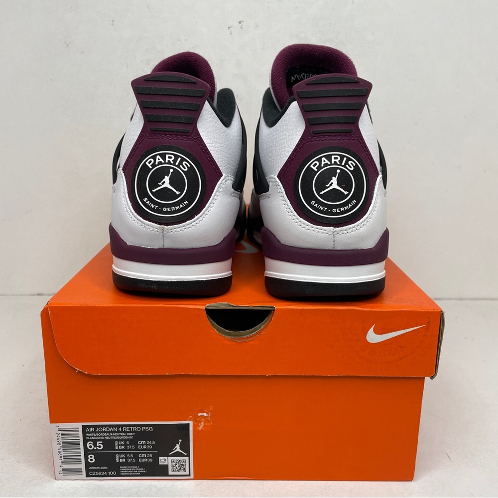 Nike Air Jordan 4 Retro “PSG/Paris Saint-Germain” 2023 - Picture 4 of 4